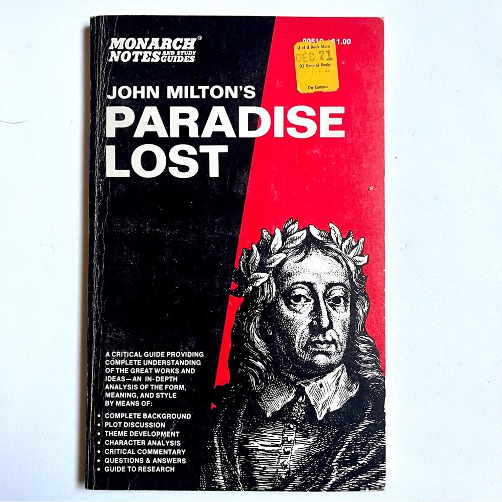 Paradise Lost Guide - Red and Black- vintage.